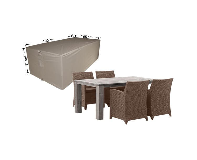 Tuinset hoes 190 x 165 H: 90 cm