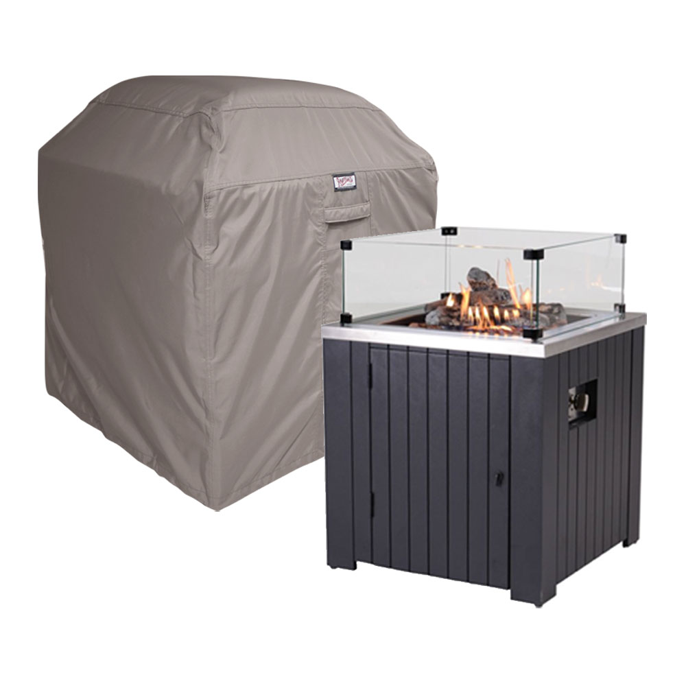 Fire-pit and heater covers