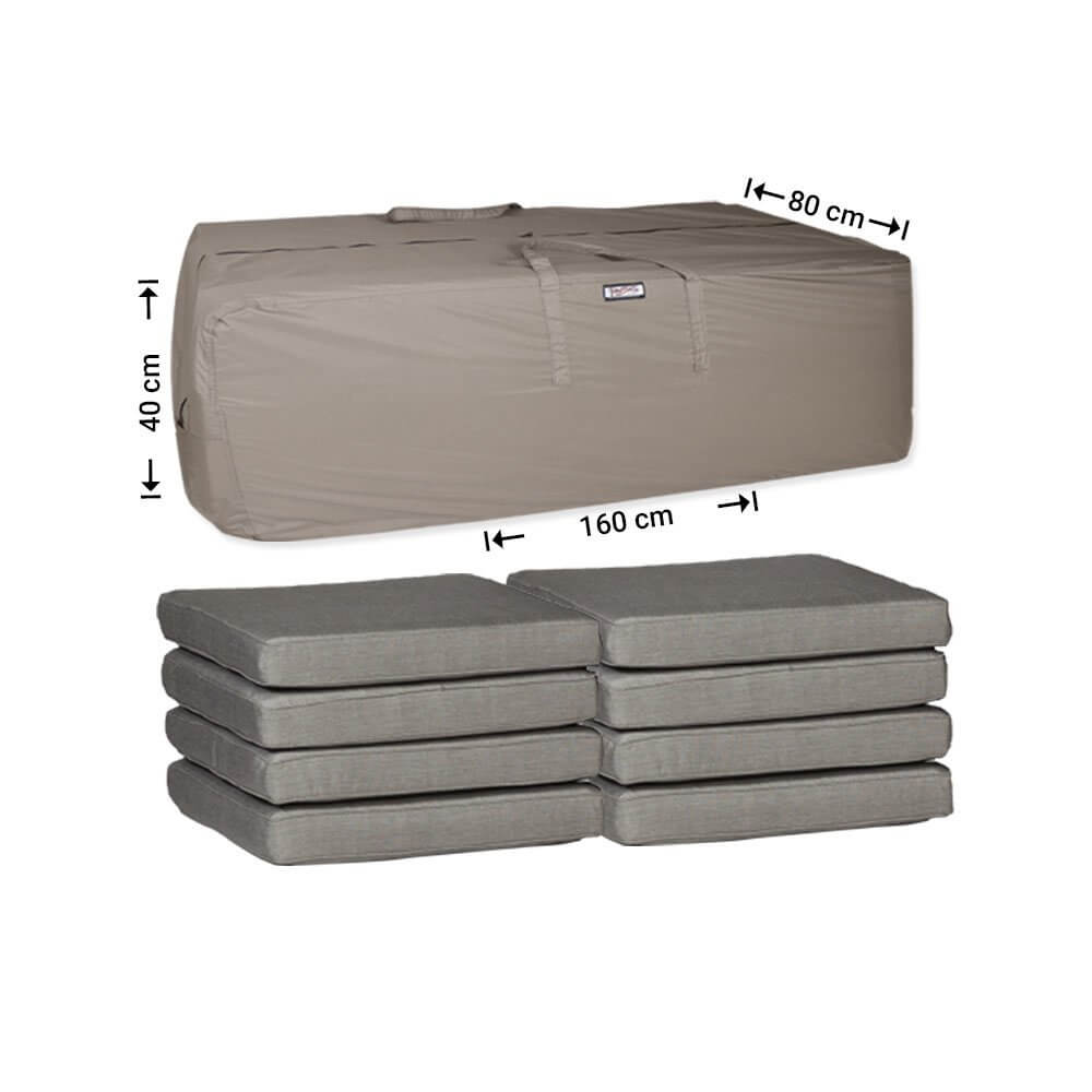 Opbergtas voor kussens 160 x 80 H: 40 cm