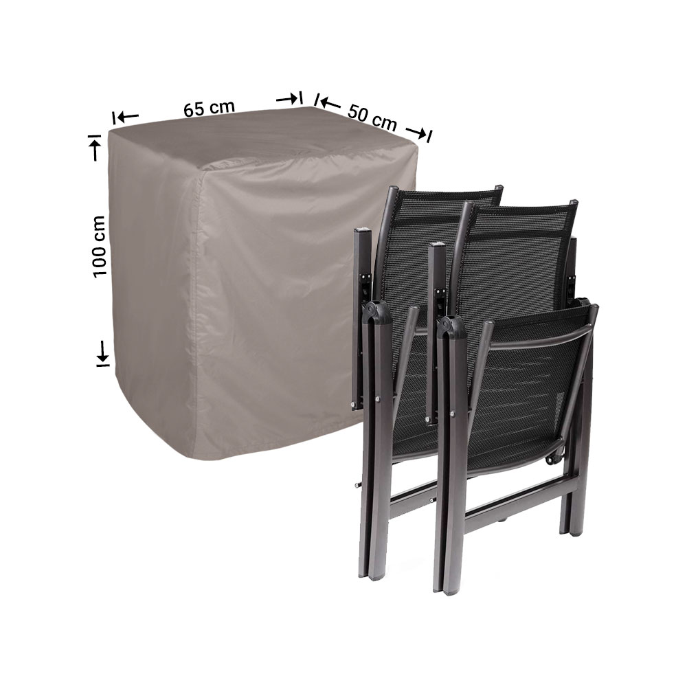 Raffles Covers cover for folded reclining garden chairs