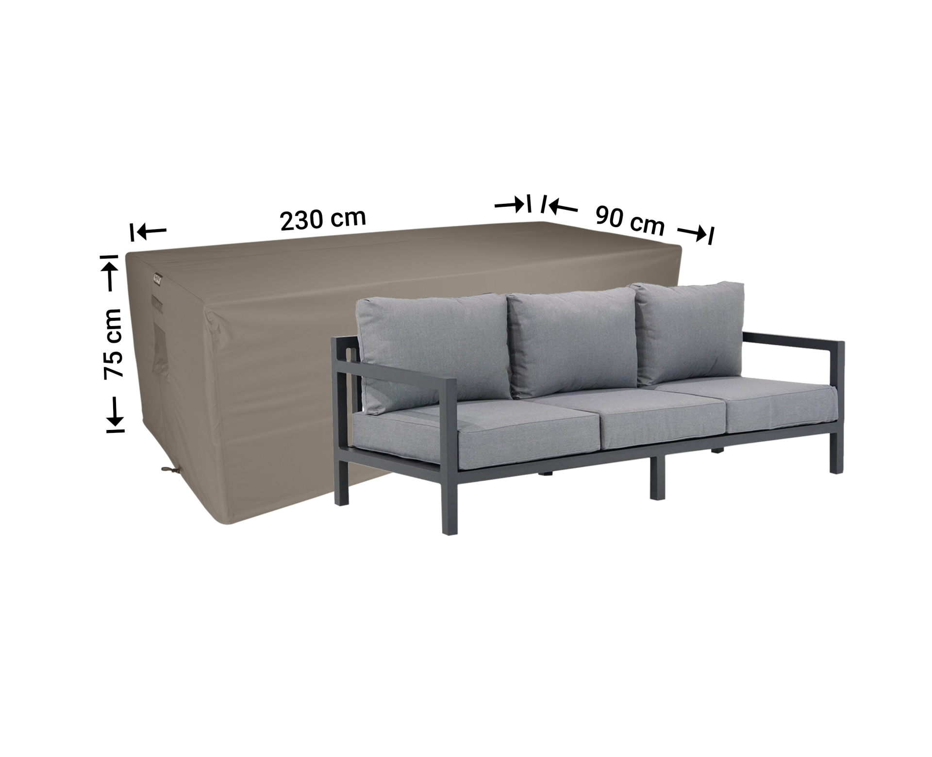 Raffles Covers lounge sofa cover