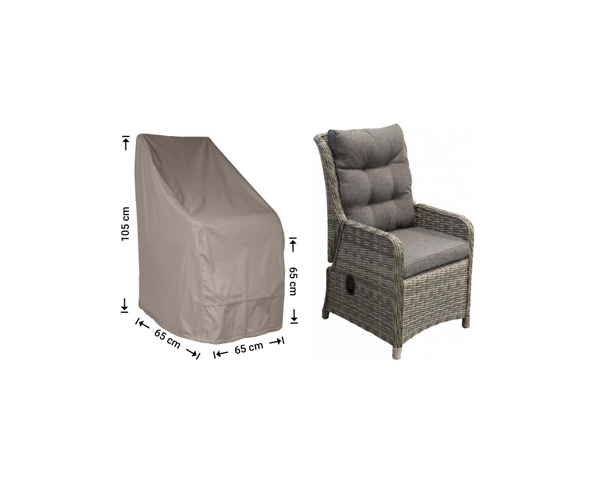 Raffles Covers cover for lounge chairs and adjustable loungers