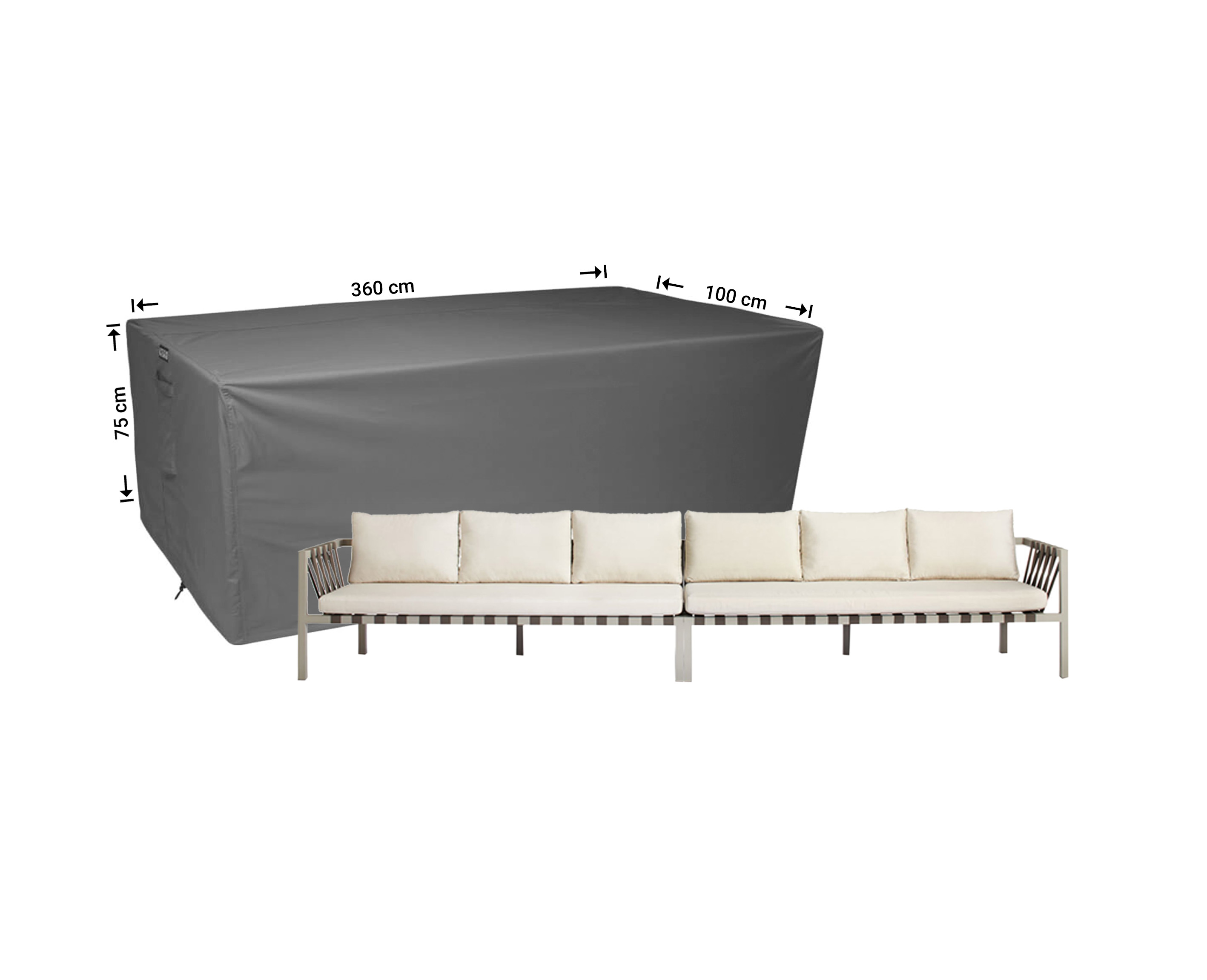 Raffles Covers lounge sofa cover