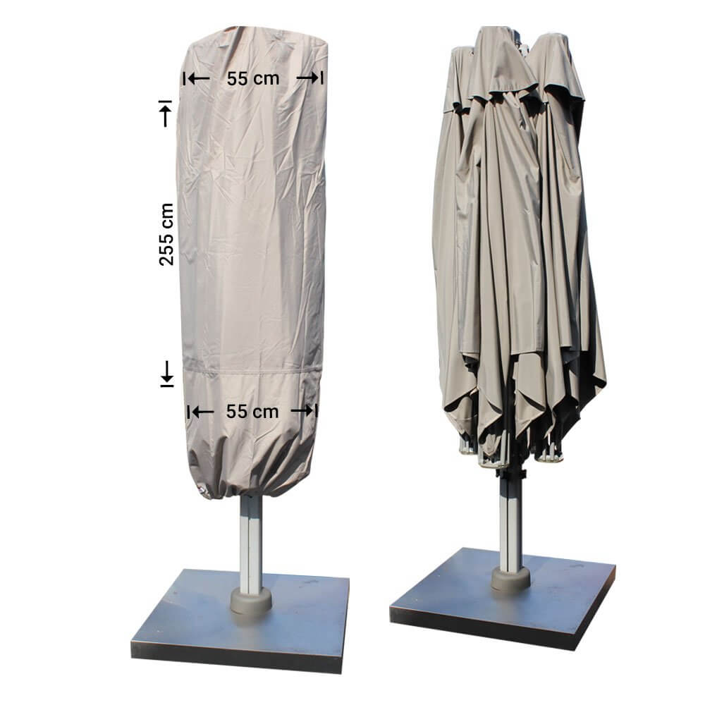 Parasol hoes horeca parasol 255 cm hoog