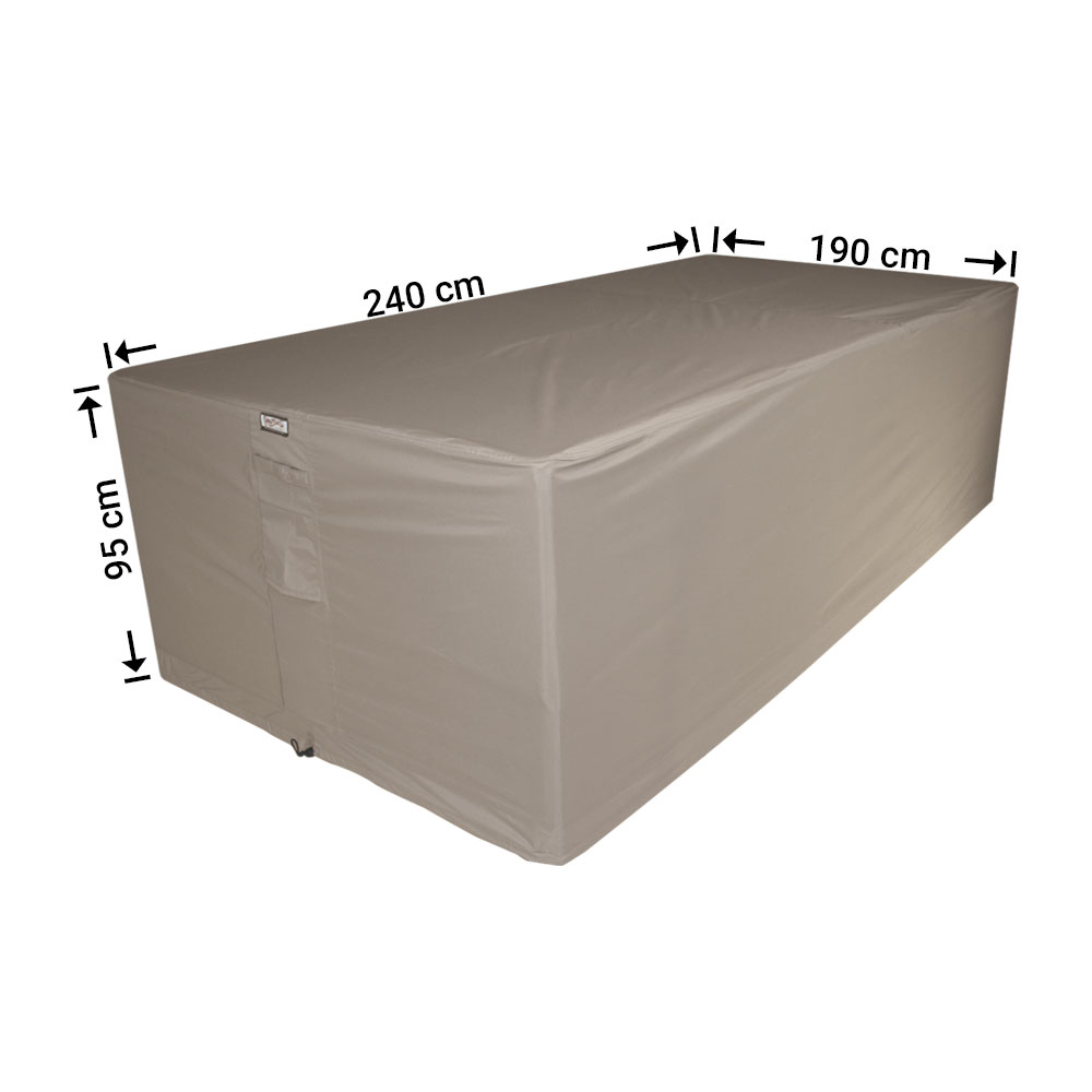 Beschermhoes voor tuinset 240 x 190 H: 90 cm