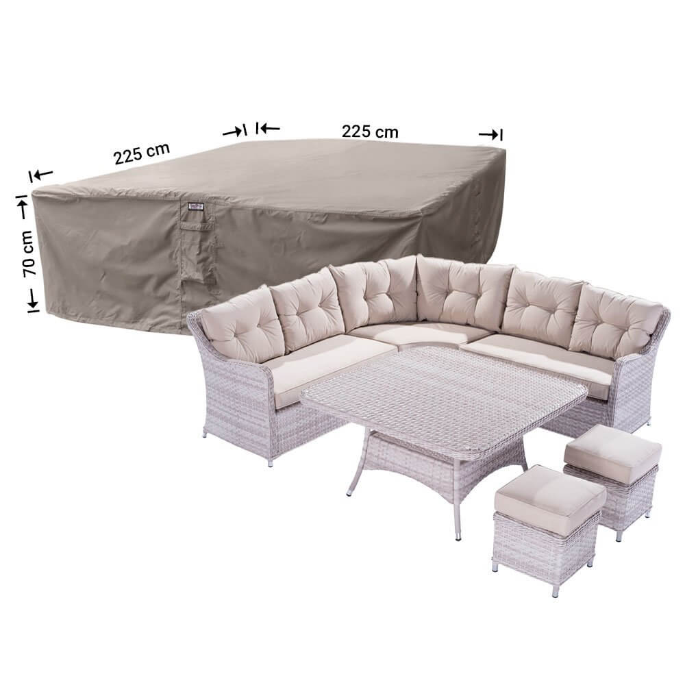 Afdekhoes loungeset 225 x 225 H: 70 cm