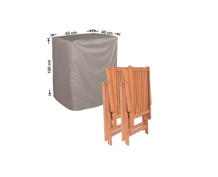 Raffles Covers cover for folded reclining garden chairs