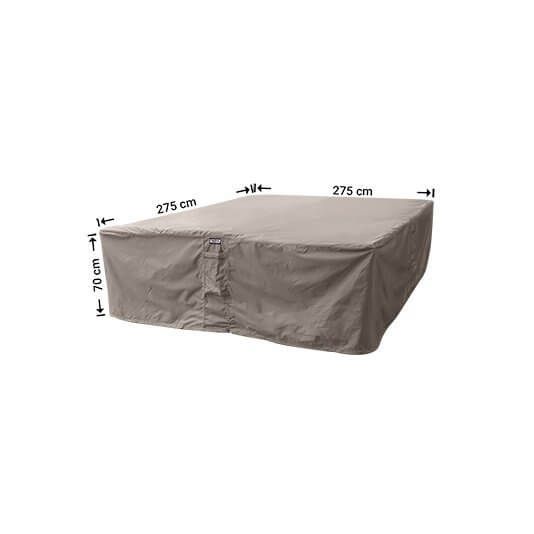 Loungeset afdekhoes 275 x 275 H: 70 cm