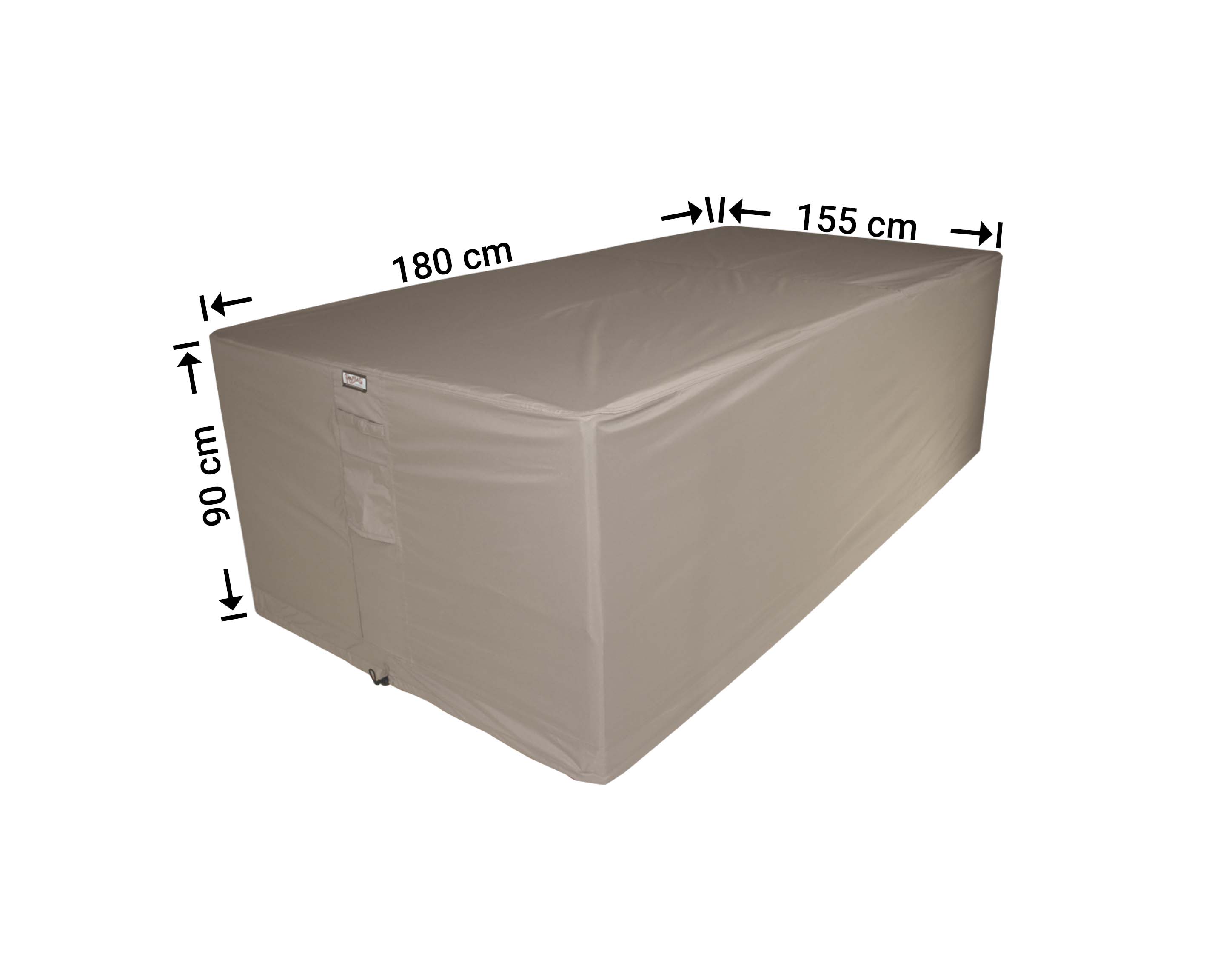 Beschermhoes voor tuinset 180 x 155 H: 90 cm