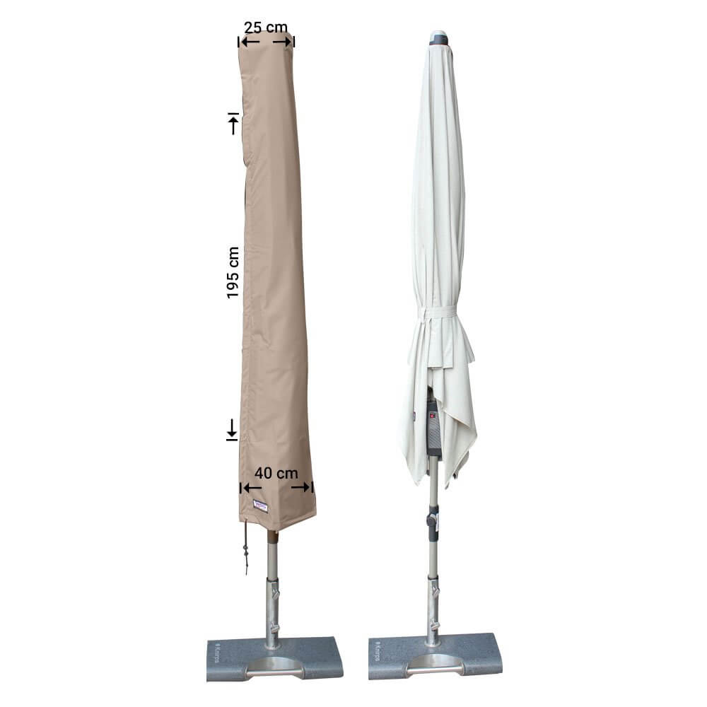 Parasol beschermhoes hoogte 195 cm