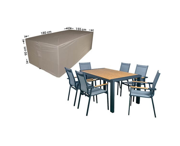 Tuinset hoes 180 x 155 H: 90 cm