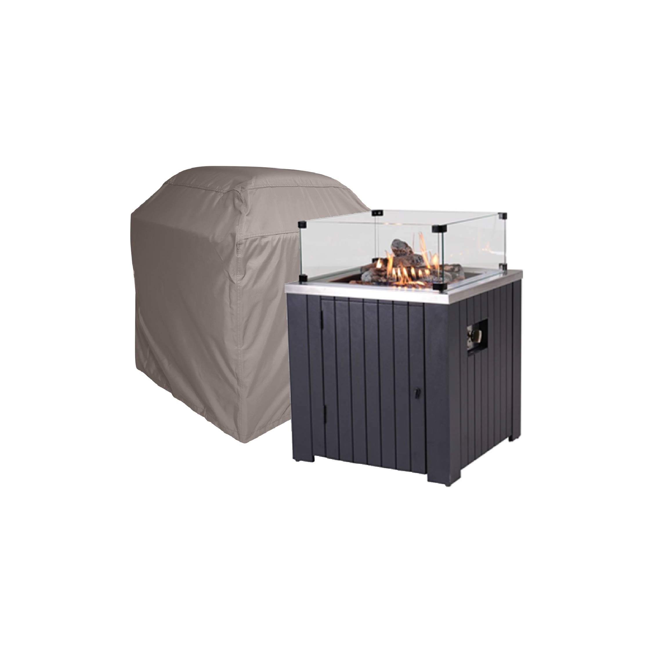 Fire-pit and heater covers