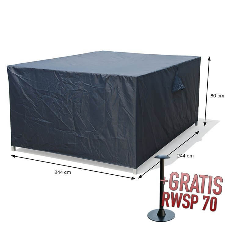 Loungeset Garden Impressions 244 x 244 H: 80 cm