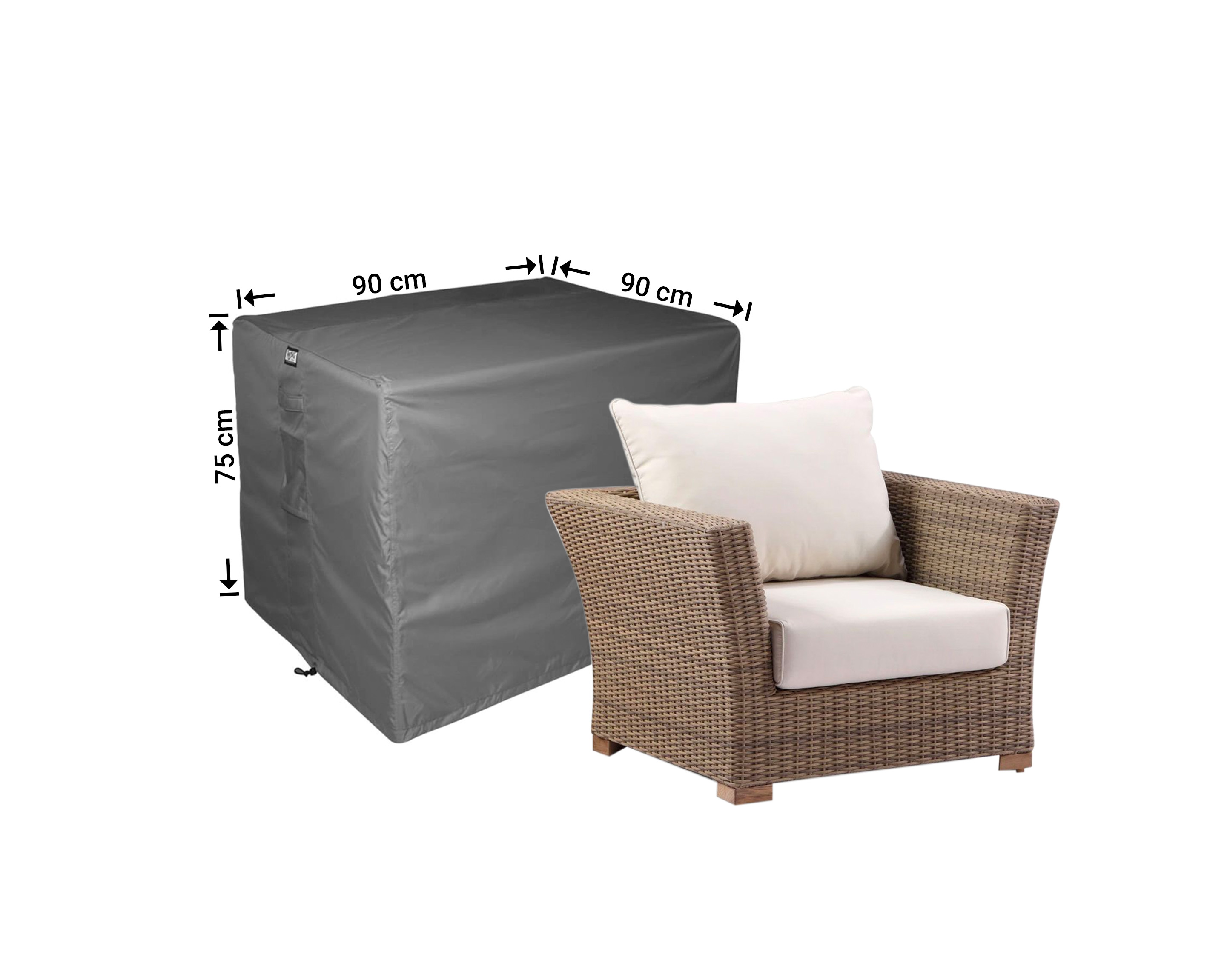 Raffles Covers lounge chair cover