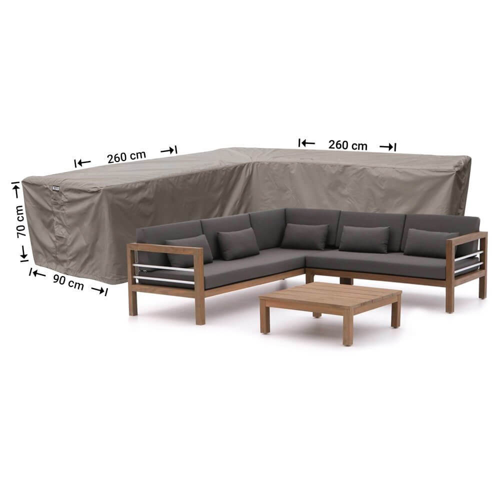 Raffles Covers L-shaped corner sofa covers with equal sides