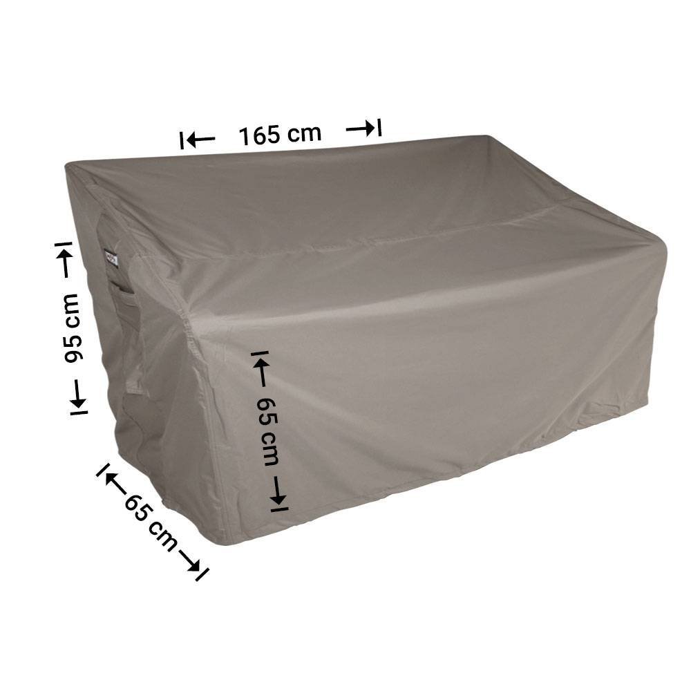 Beschermhoes voor tuinbank 165 x 65 H:95/65 cm