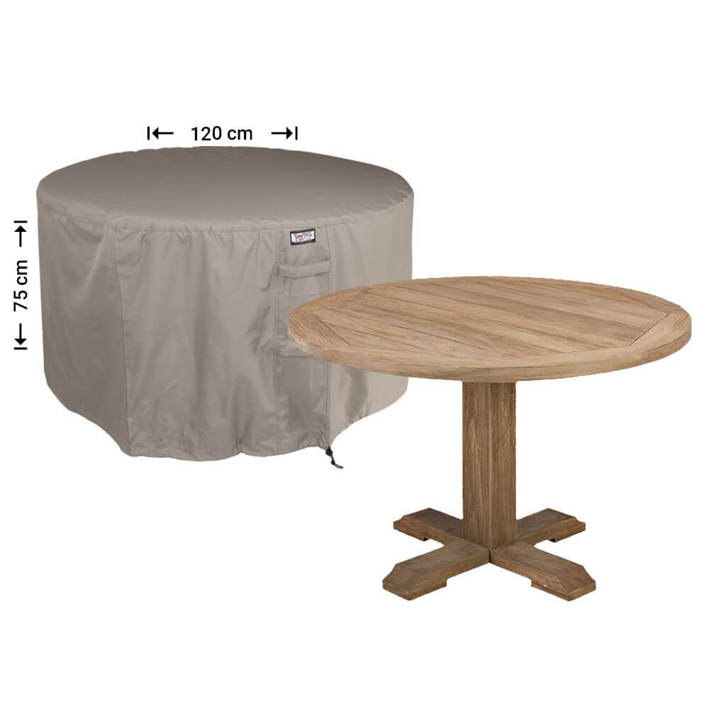 Ronde tafel hoes Ø 120 cm H: 75 cm