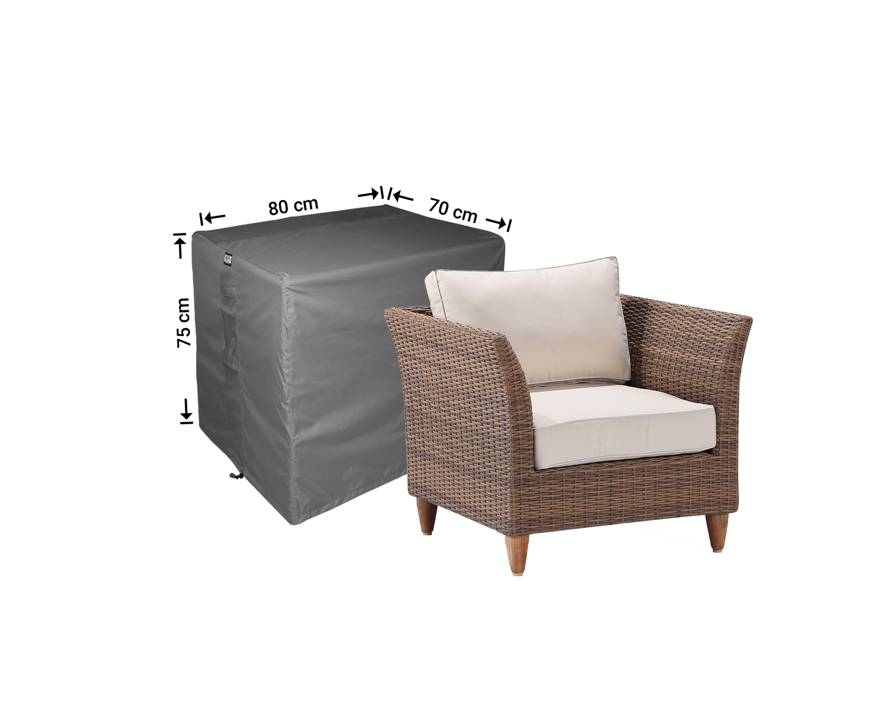 Raffles Covers lounge chair cover