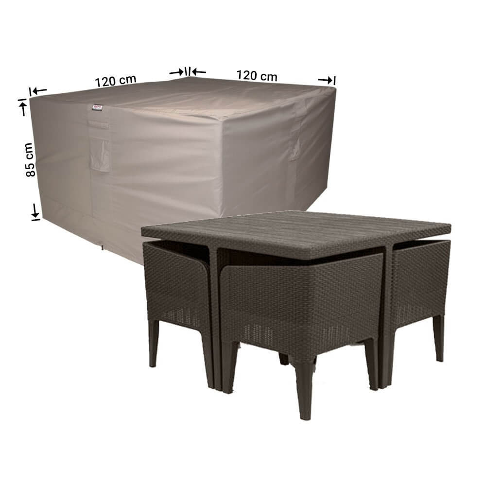 Tuinset hoes 120 x 120 H: 85 cm