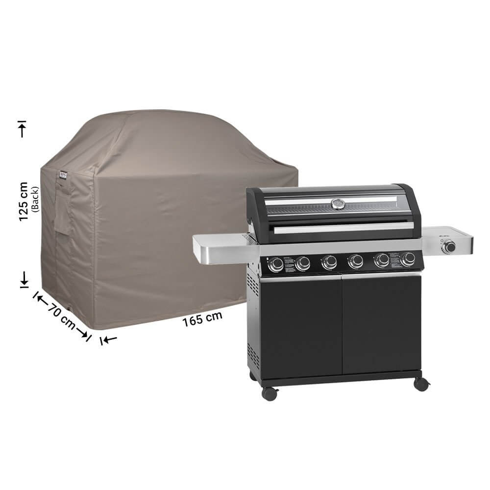 Cover for outdoor kitchen 165 x 70 H: 125 / 115 cm