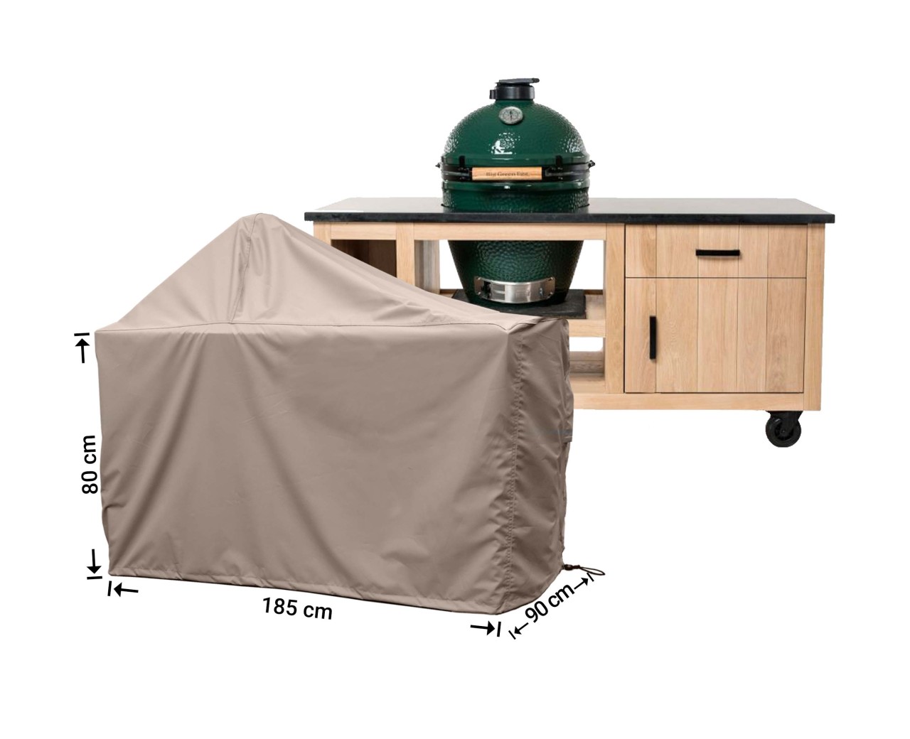 Raffles Covers Big Green Egg / Kamado BBQ table cover