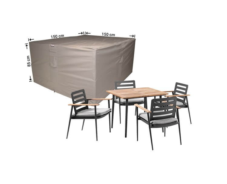 Tuinset hoes 150 x 150 H: 85 cm