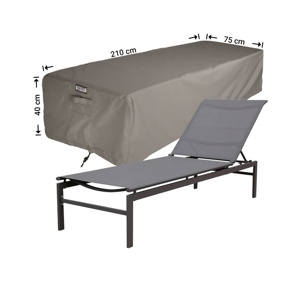 Ligbed hoes 210 x 75 H: 40 cm