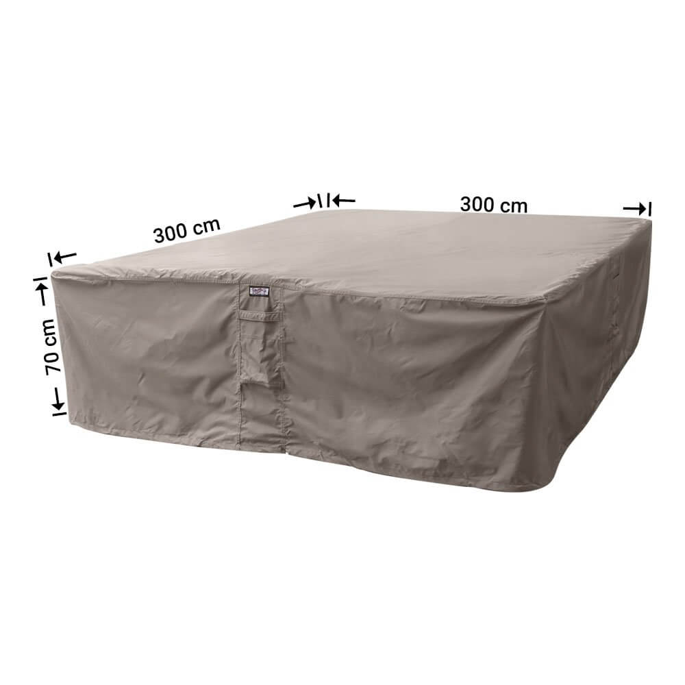 Loungeset hoes 300 x 300 H: 70 cm