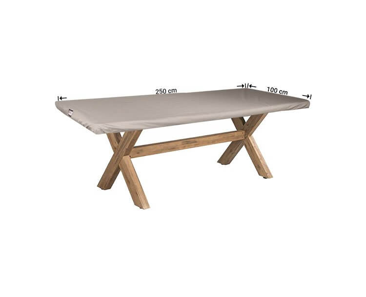 Tafelblad hoes 250 x 100 cm