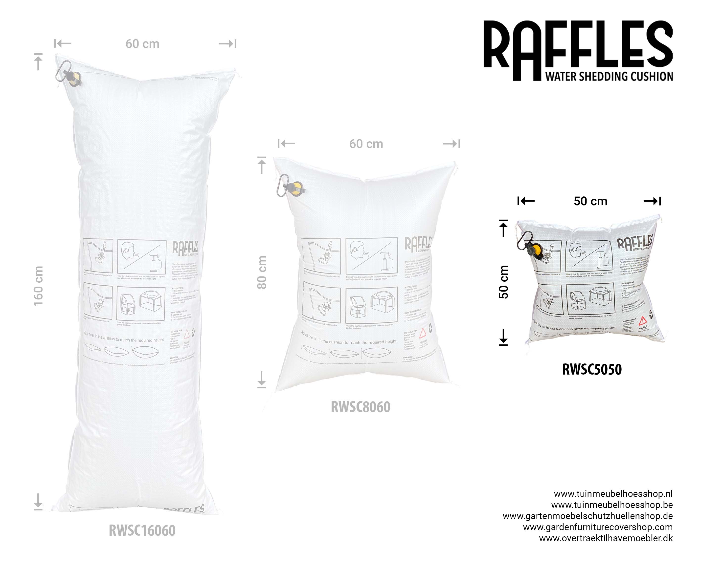 Water Shedding Cushion 50 x 50 cm
