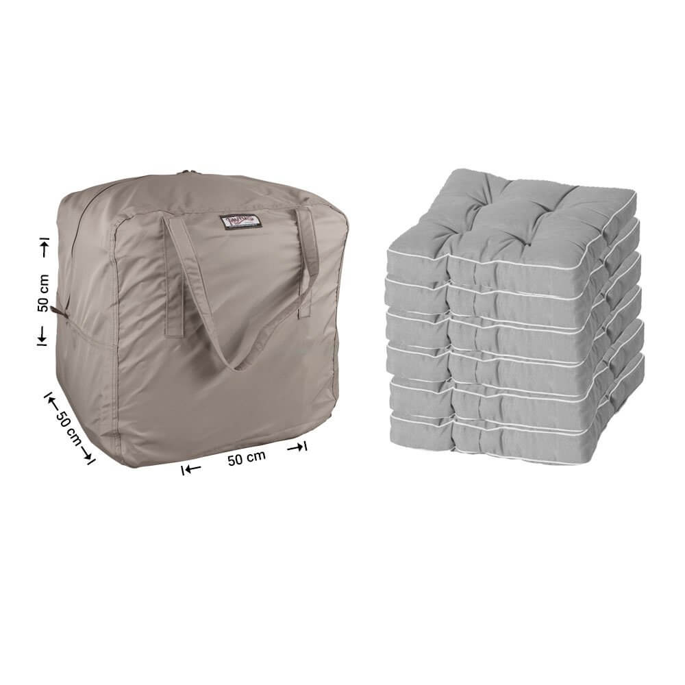 Opbergtas voor kussens 50 x 50 H: 50 cm