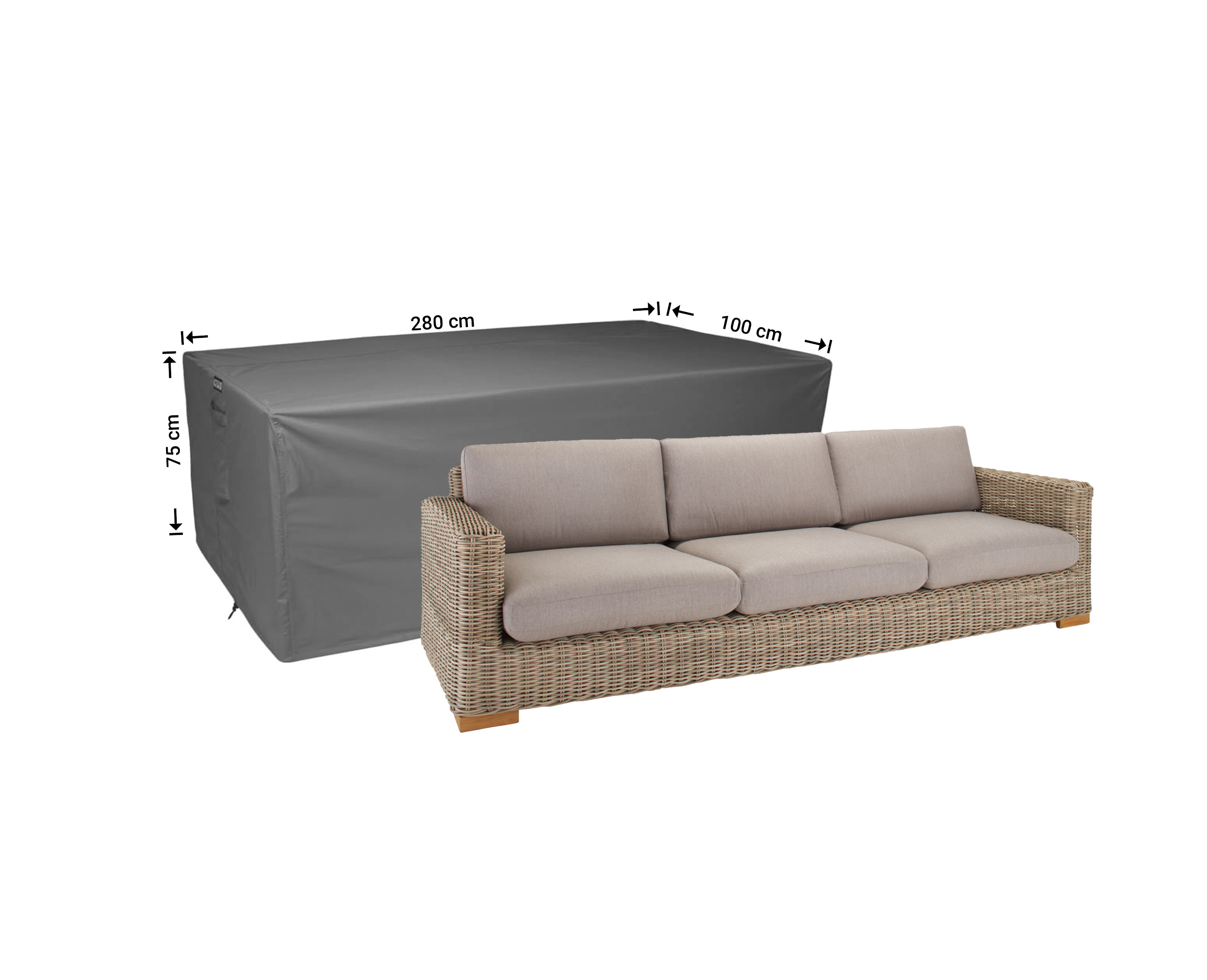 Raffles Covers lounge sofa cover