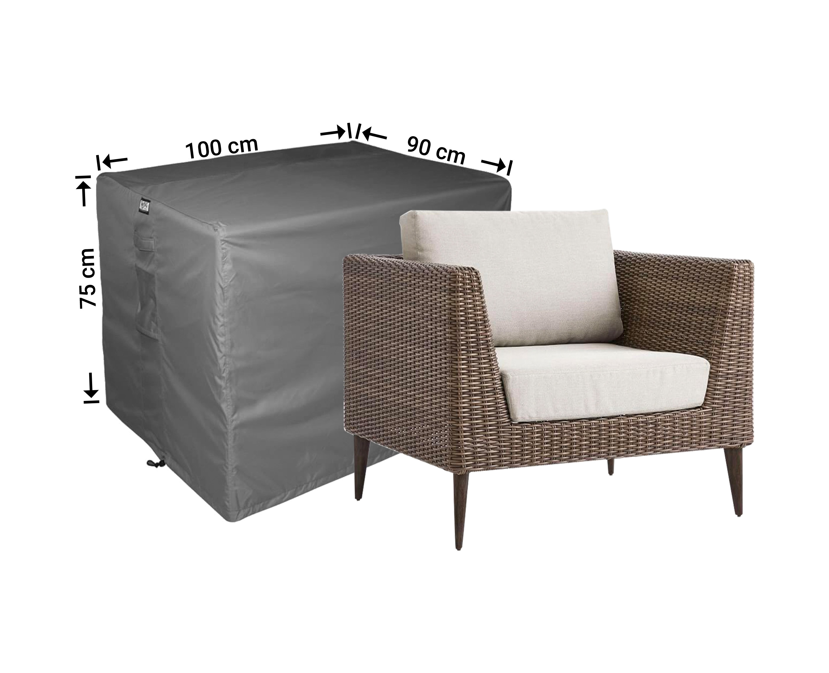 Raffles Covers lounge chair cover