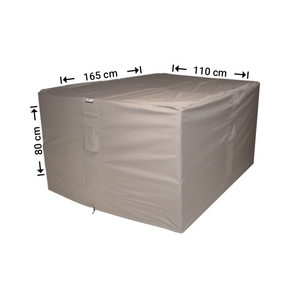 Beschermhoes voor tuinset 165 x 110 H: 80 cm