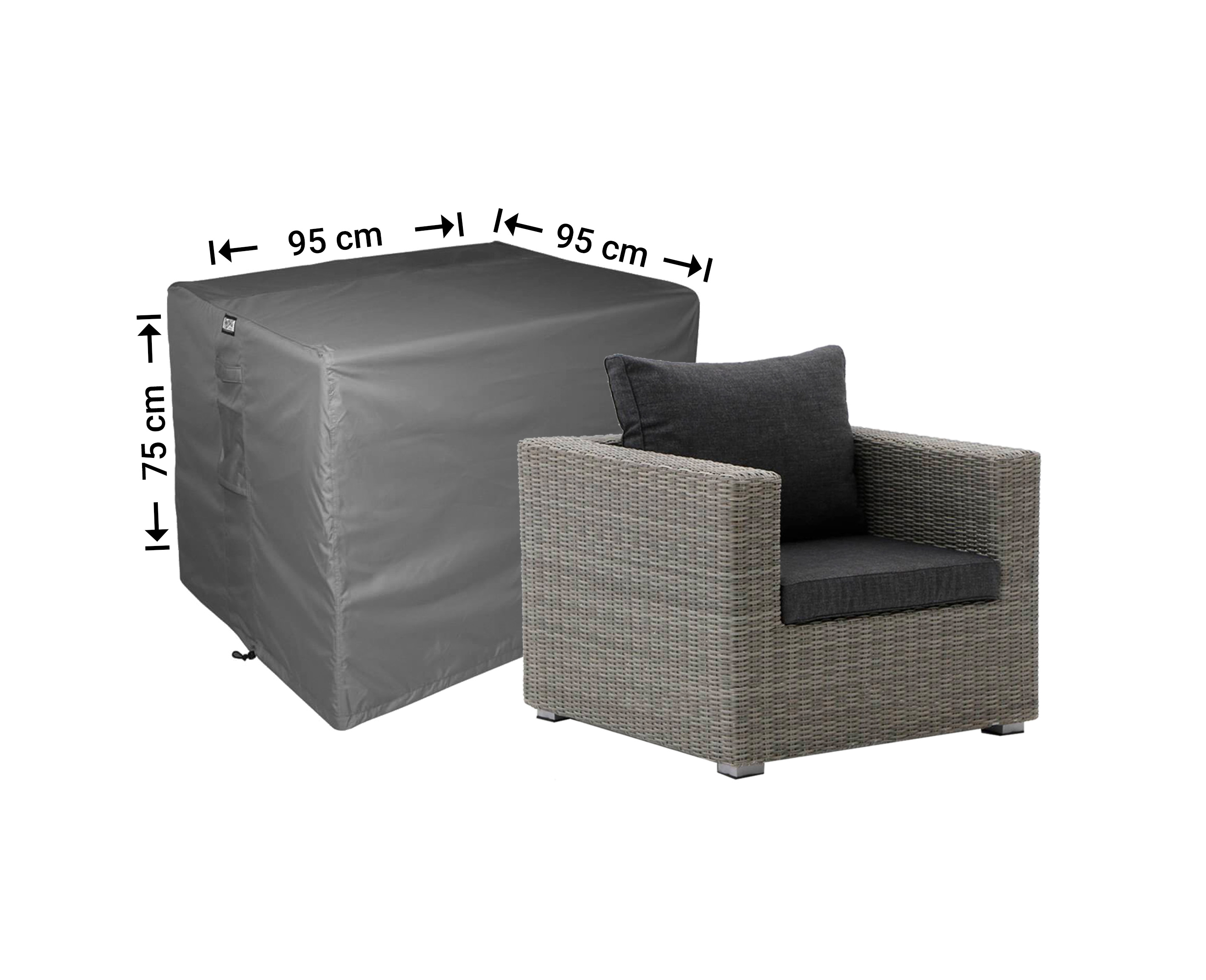 Raffles Covers lounge chair cover