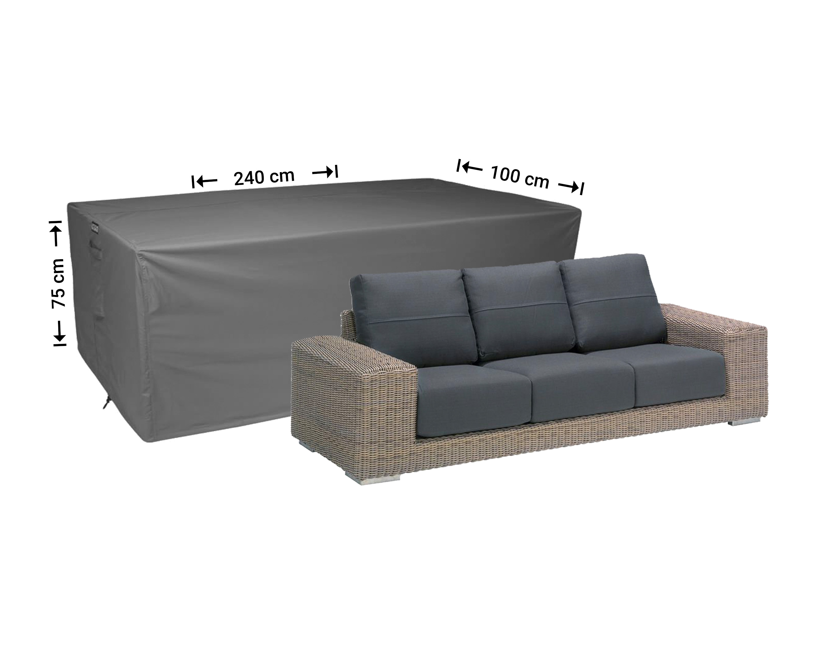 Raffles Covers lounge sofa cover