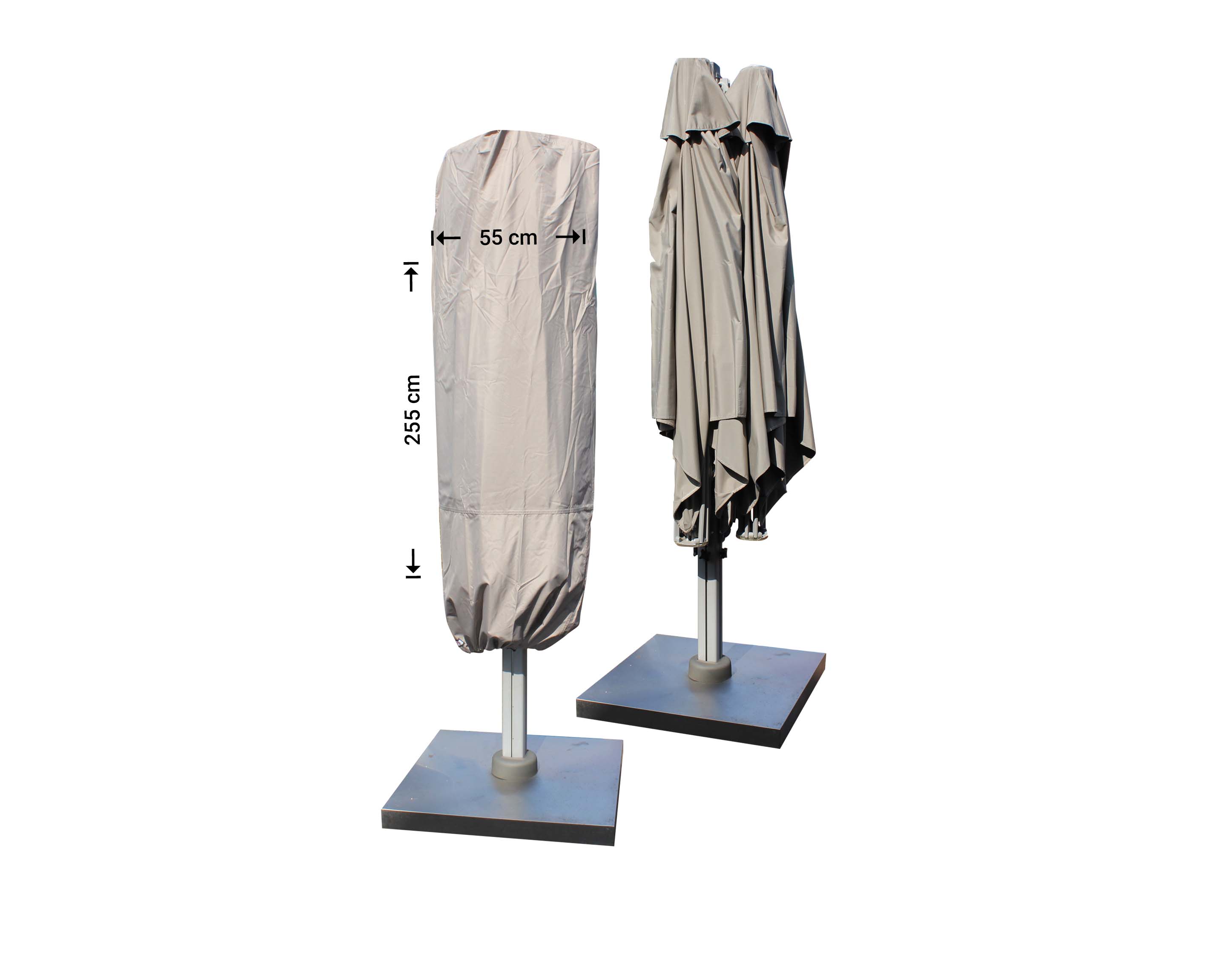 Beschermhoes voor dubbele parasol