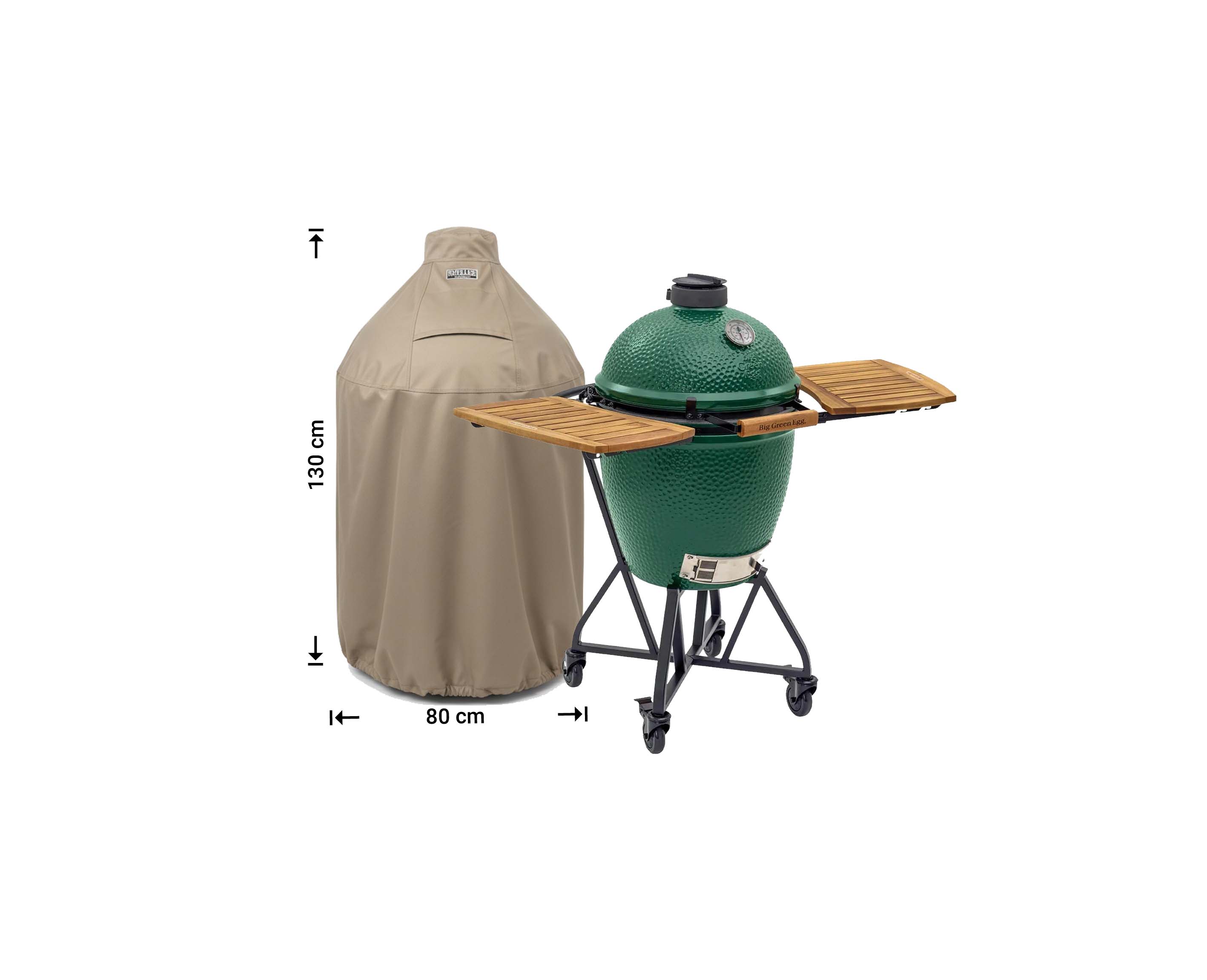 Raffles Covers round Kamado Cover for Big Green Egg & Ceramic Grills