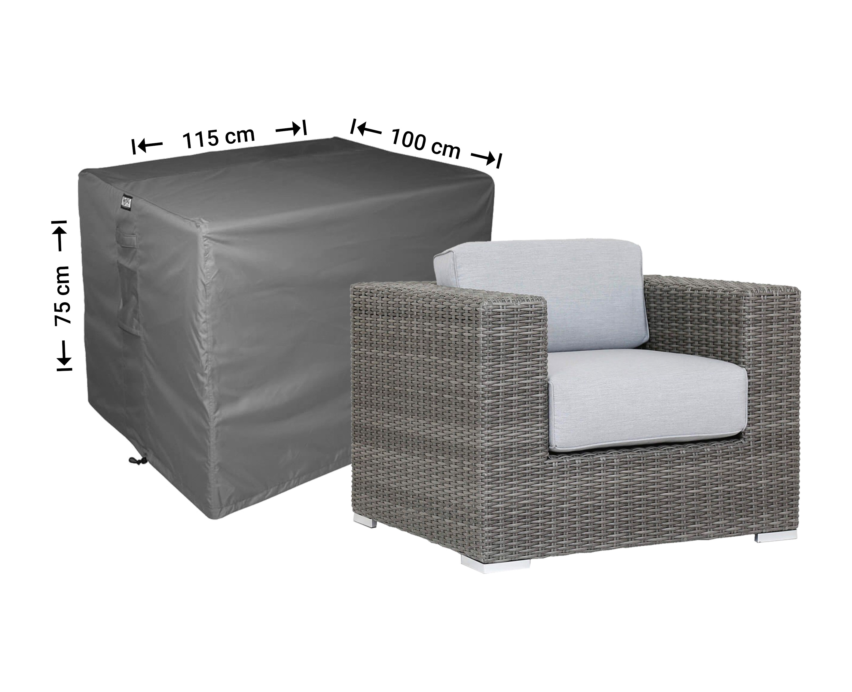 Raffles Covers lounge chair cover