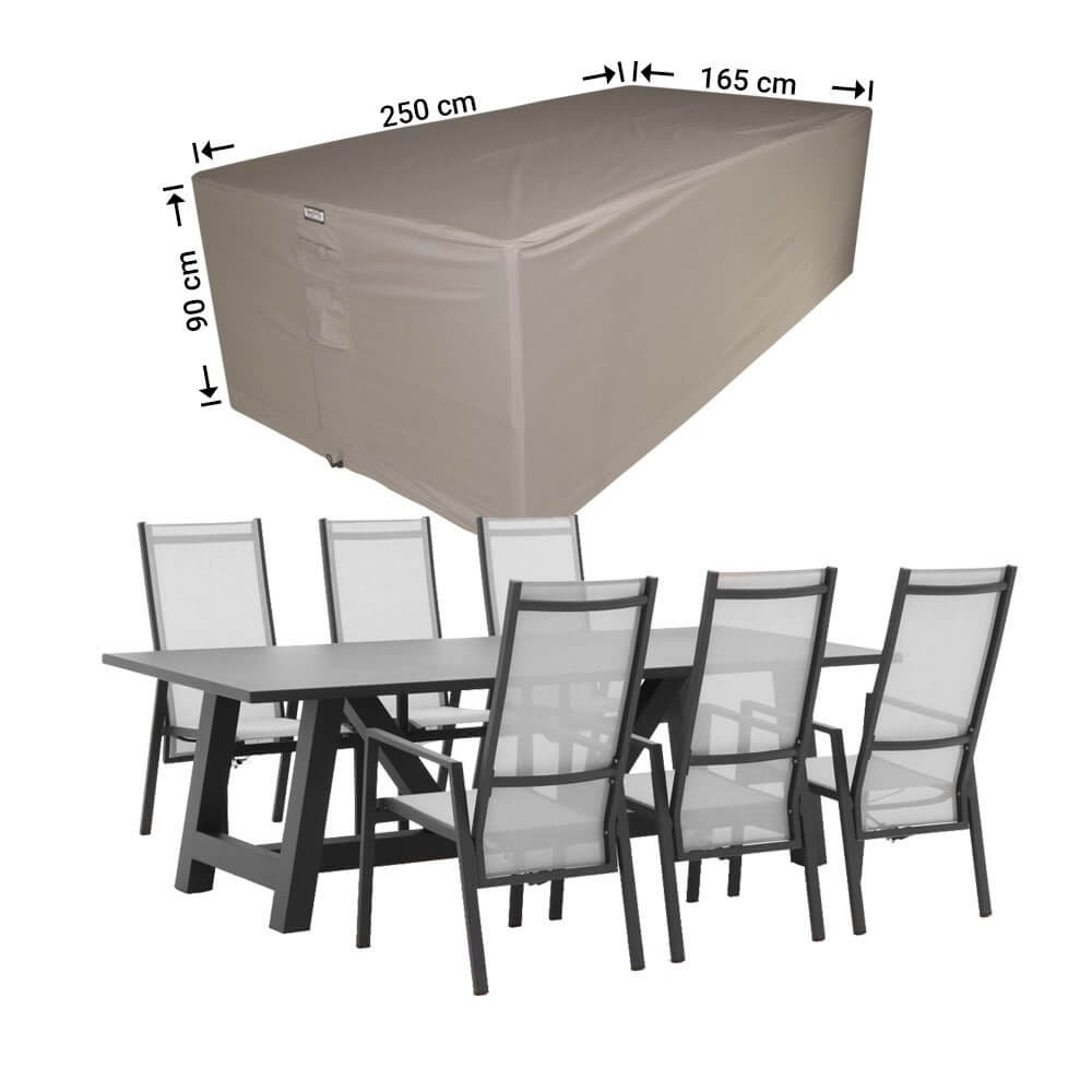 Tuinset hoes 250 x 165 H: 90 cm