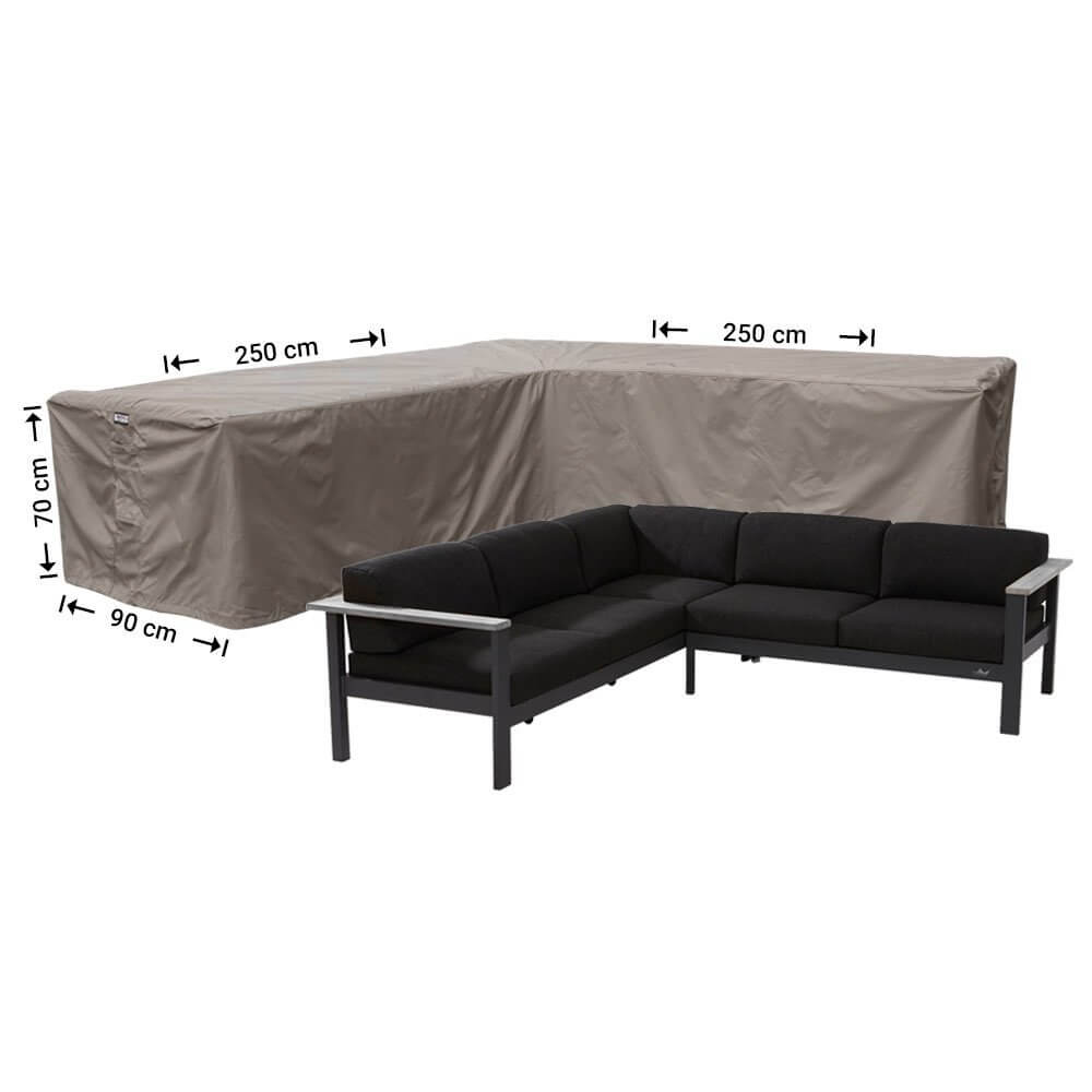Raffles Covers L-shaped corner sofa covers with equal sides