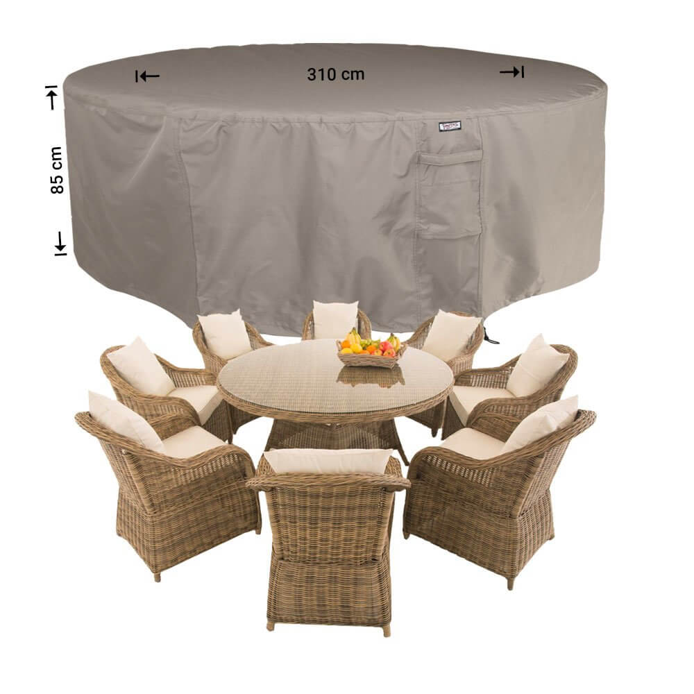 Ronde tafel hoes Ø 310 H: 85 cm