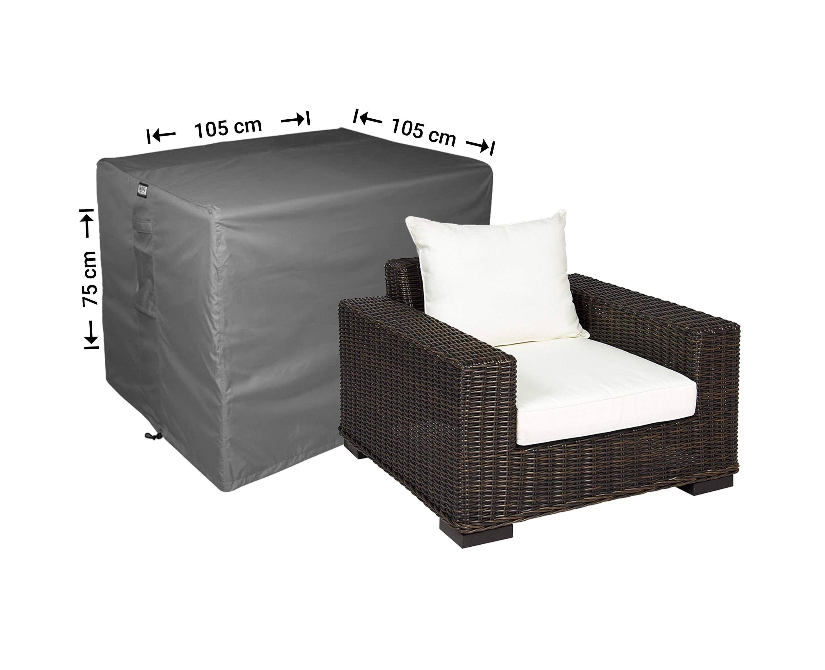 Raffles Covers lounge chair cover
