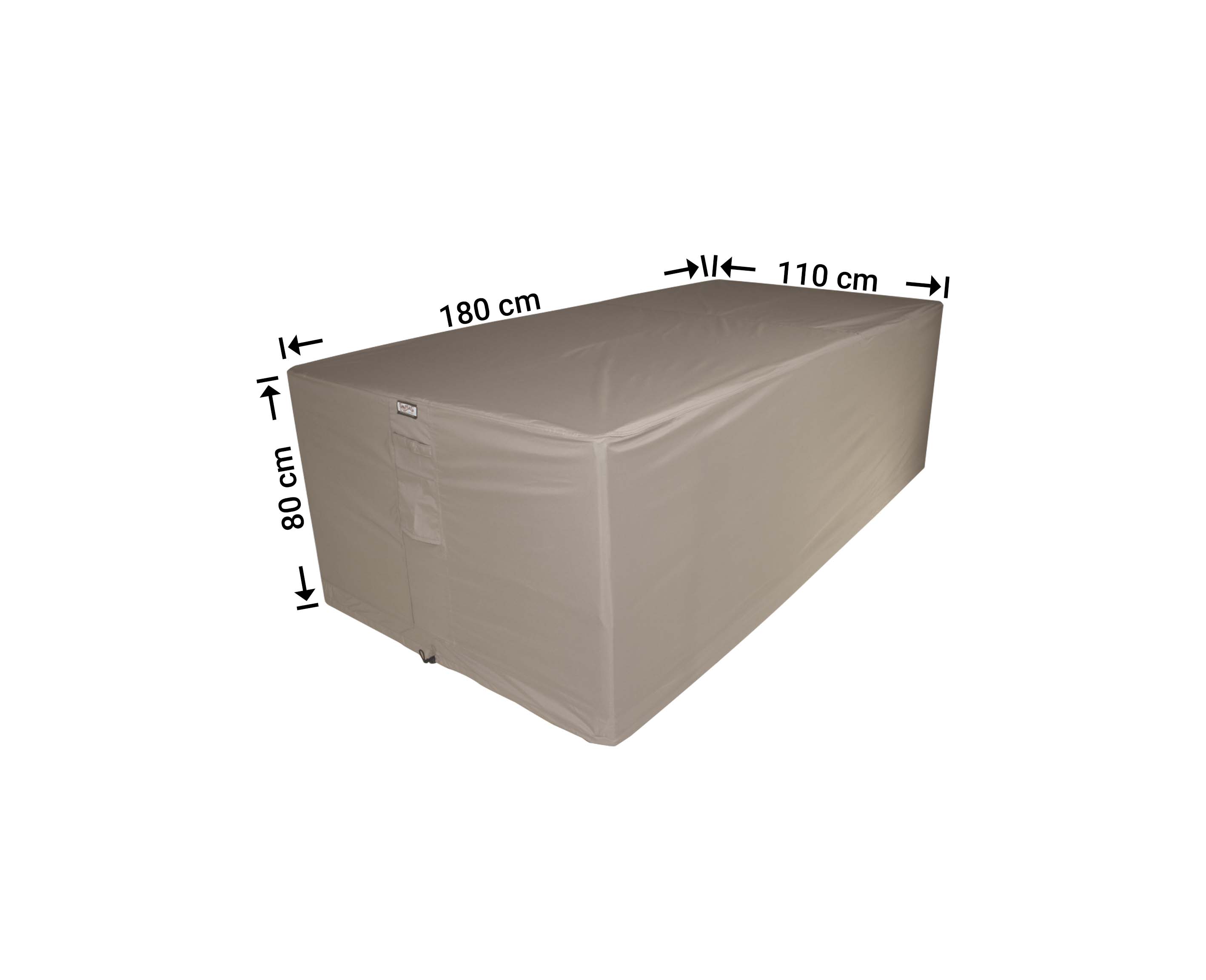 Beschermhoes voor tuinset 180 x 110 H: 80 cm