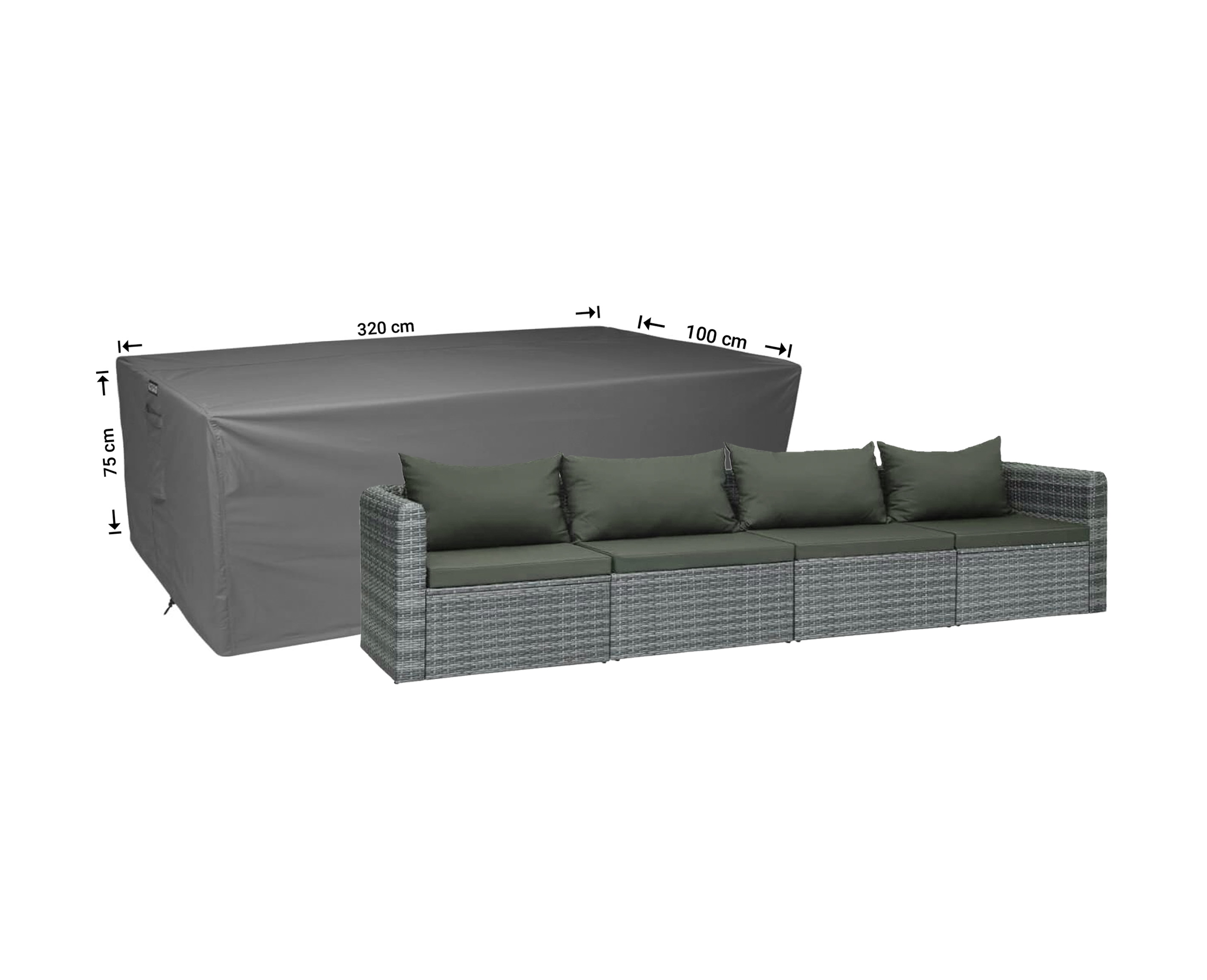 Raffles Covers lounge sofa cover