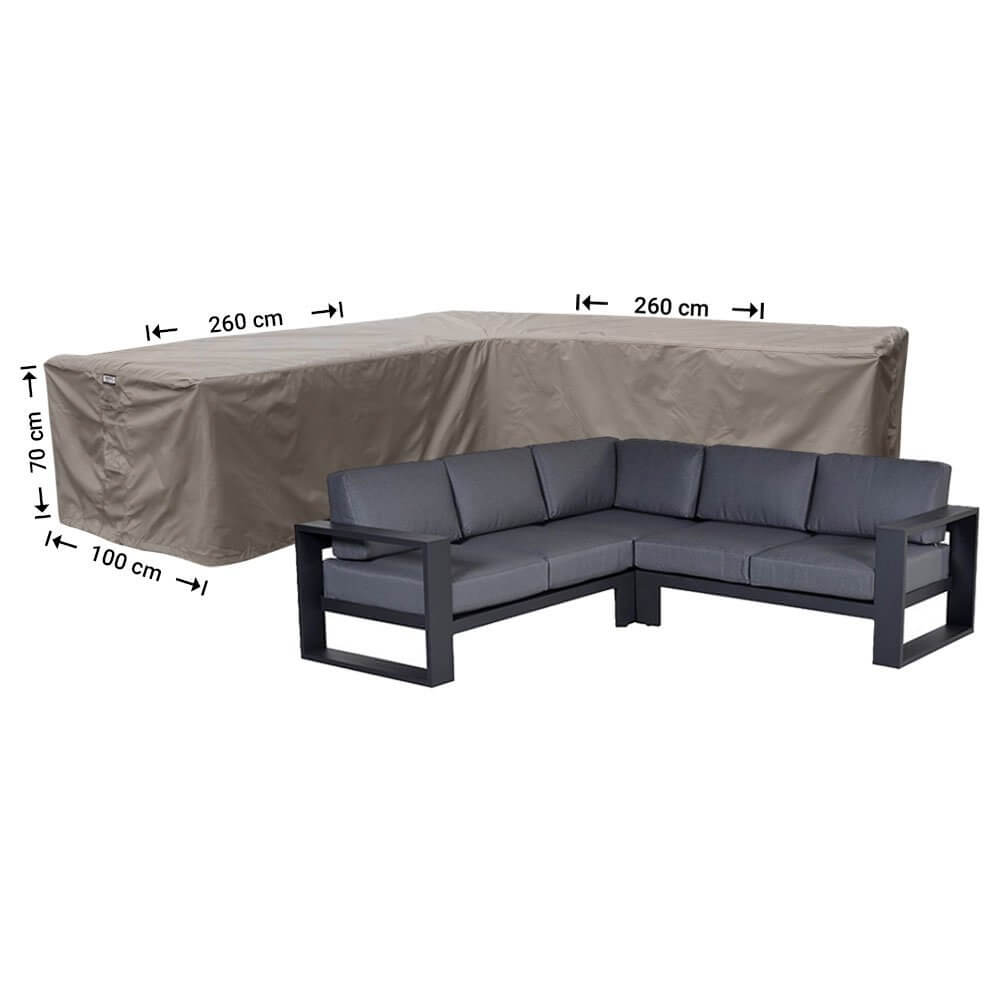 Raffles Covers L-shaped corner sofa covers with equal sides
