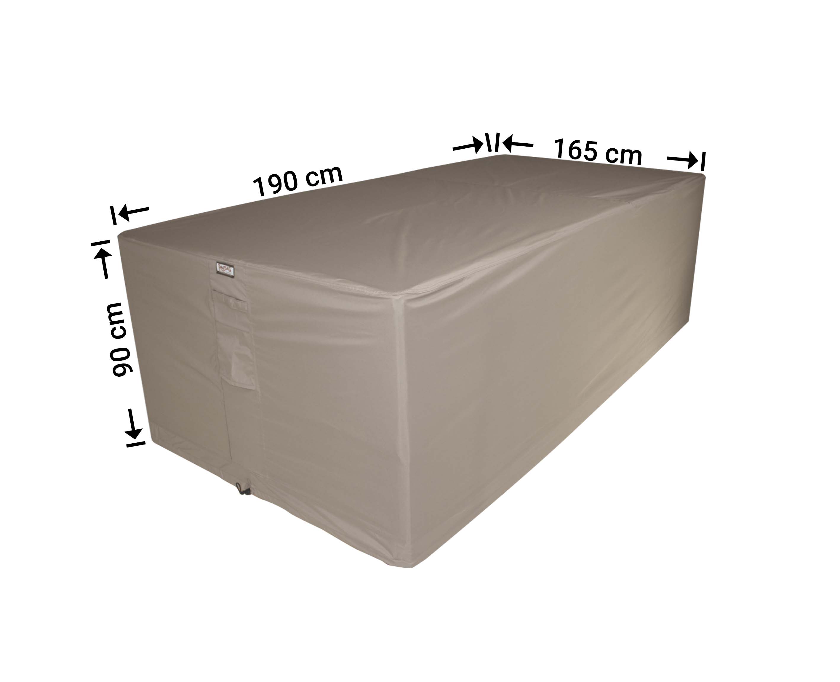 Beschermhoes voor tuinset 190 x 165 H: 90 cm