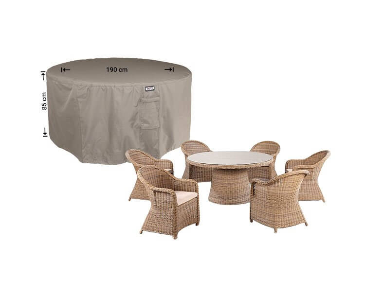 Ronde tuinset hoes Ø 190 H: 85 cm