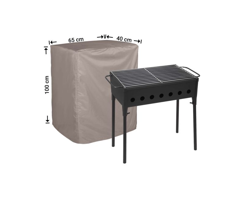 Raffles Covers BBQ cover for freestanding flatbed BBQs