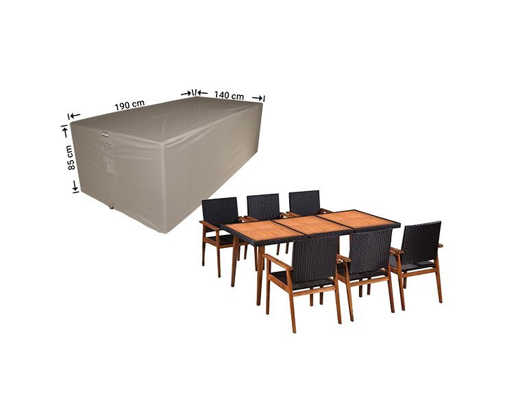 Tuinset hoes 190 x 140 H: 85 cm